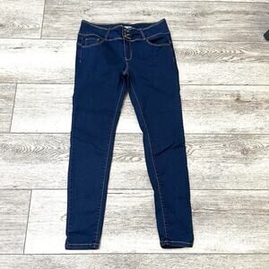 Women's Straight Leg Jeans - Blue